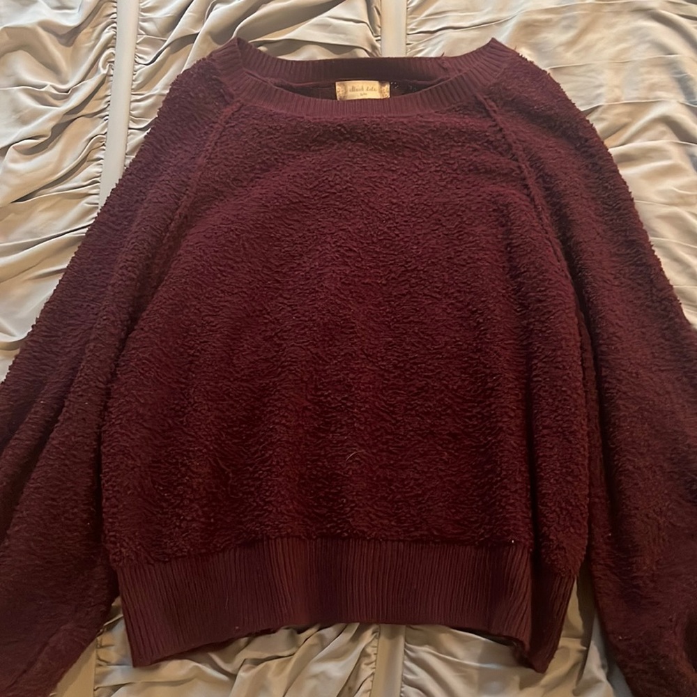 Altar’d state wine colored sweater